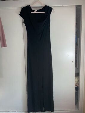 PLEIN SUD Black Cowl Neck Maxi Dress - Women